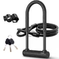 thumbnail image 1 of Cizalla Bike U Lock Alshaay, resistente, 12 toneladas, antirrobo, 1 of 6