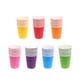 thumbnail image 4 of 70 vasos desechables de papel de color sólido, gruesos, para fiestas navideñas, suministros de bricolaje (colores variados), 4 of 8