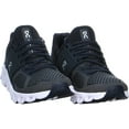 thumbnail image 6 of ON Running Mens Cloudswift Textile Synthetic Trainers 8 Black/Rock, 6 of 6