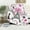 Romantic Paris Girly Pretty, variant on Romantic Paris Throw Blanket Girly Pretty for Women Girls Super Soft Warm Bed Bedding Blankets for Couch Bedroom Sofa Office Decor, All Season Cozy Flannel Plush Blanket Gifts, 60 X 50 Inch