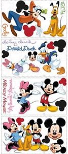 RoomMates Peel And Stick Decor Wall Decals Mickey And Friends 30 Pieces