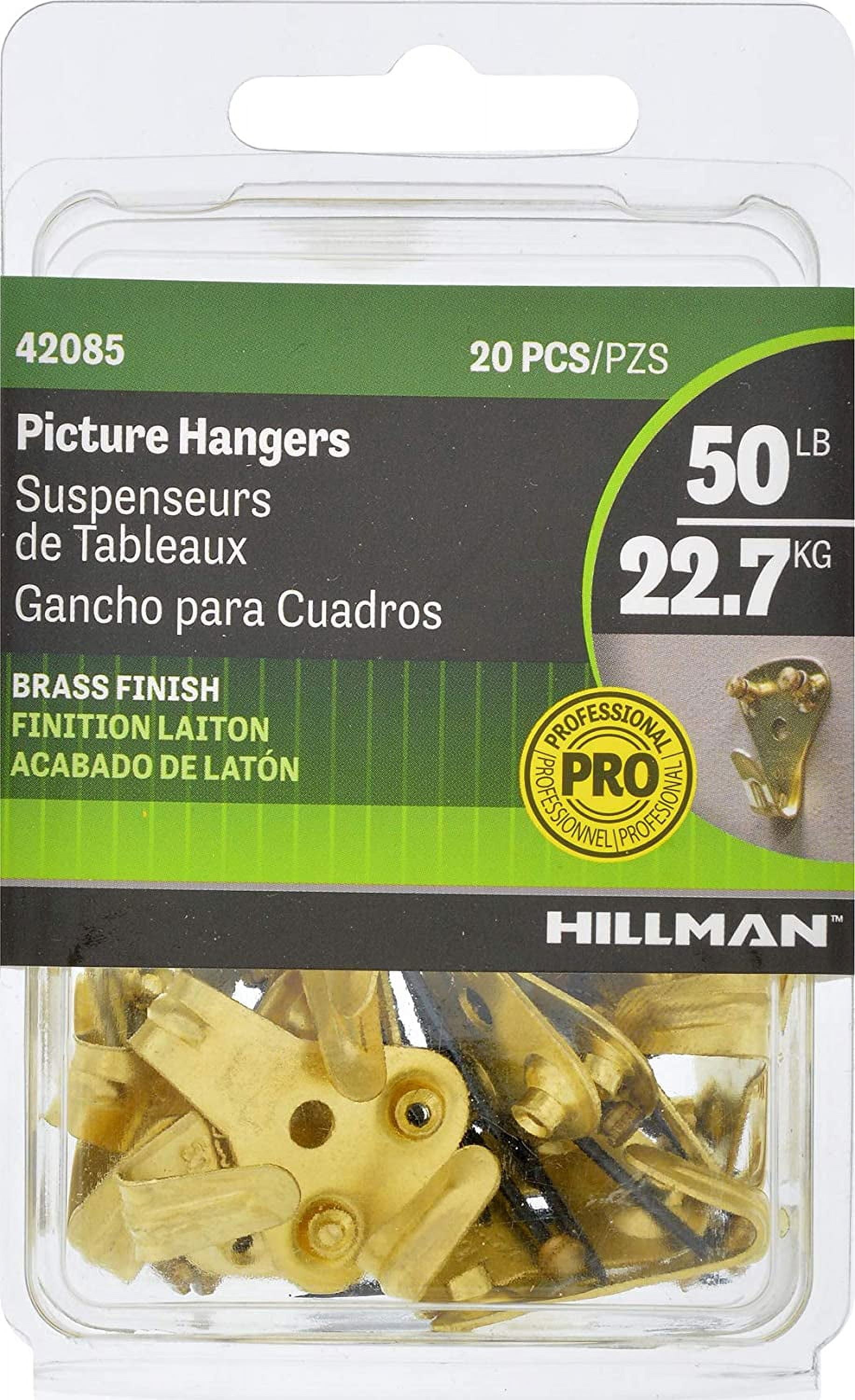 42085 Classic Picture Hangers, 50-Lb., 20-Pk. - Quantity 1