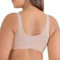 thumbnail image 2 of Women's Fruit Of The Loom 96014 Comfort Cotton Blend Front Close Sports Bra, 2 of 2