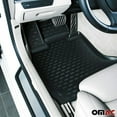 thumbnail image 5 of OMAC Floor Mats Fits Fiat 500 500C 2009-2015 Black | Front & 2nd Row Seat 3D Liner Set | All Weather Costum Fit Heavy Duty | Car SUV Automotive Accessories, 5 of 9