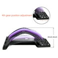 thumbnail image 6 of Back Stretcher, Lower Back Pain Relief Device with Magnet, Multi-Level Back Cracker Back Massager, Lumbar Support Spine Board for Herniated Disc, Sciatica, Scoliosis, 6 of 7