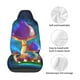 thumbnail image 4 of Fotbe Magic Mushrooms ,Fireflies Funda para Asiento de Auto con Estampado – Impermeable y Antisudor – Ajuste Universal, Lavable a Máquina, Antideslizante (1 Pieza), 4 of 5