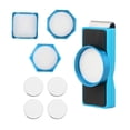 thumbnail image 4 of Soporte para tiza de billar perfecl con clip Caja de metal Azul, 4 of 7