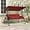 Red, variant on SUNCROWN Outdoor 3 in 1 Porch Swing Chair, 3 Seat Patio Swing Glider with Adjustable Canopy, Heavy Duty Swings with Thickened Cushions, Pillows & Cup Holders for Backyard, Porch, Garden,Red