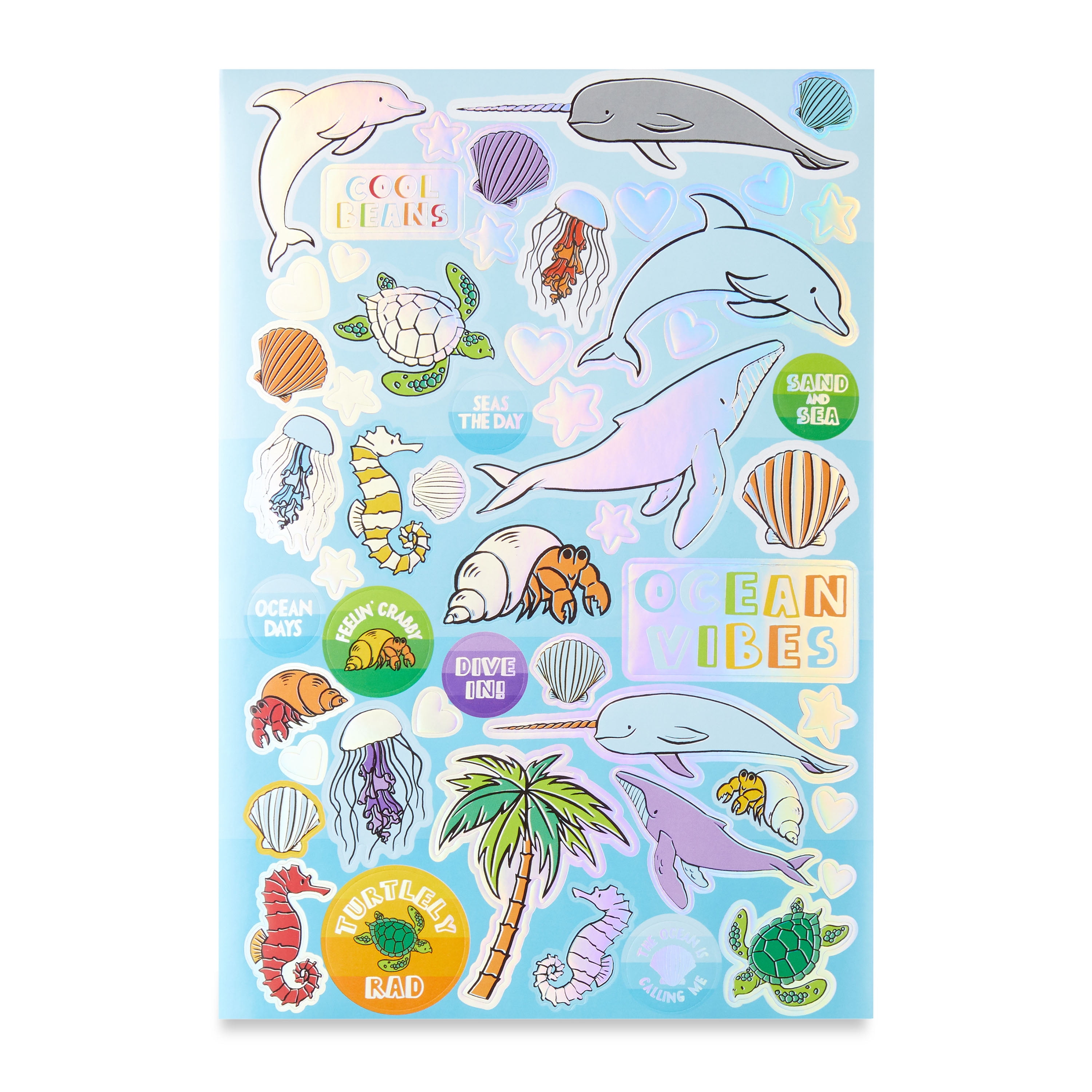 Pen+gear 40-Page Sticker Book Makin' Waves Edition 2600+ Stickers - 1 Each