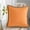 Orange-1064, variant on AuroraX Linen Throw Pillow Covers Beige Decorative Solid 18x18 Inch Pillow Cases Soft Indoor Piping Trim Breathable Minimalist Cushion Cases Sofa Couch,Couch Decor