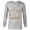 Athletic Heather, variant on Disney Princess Celebration Minimalist Lines Moana - Long Sleeve T-Shirt for Men - Customized-White