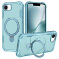 thumbnail image 1 of Funda para iPhone 16e de Casehas, 6.1 pulgadas, magnética, con soporte invisible, color verde, 1 of 7