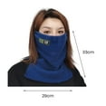 thumbnail image 6 of Lohuatrd Women Winter Thickened Warm Face Guard Solid Color Neck Protector Outdoor Riding Cold Windproof Face Protector, 6 of 8