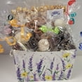 thumbnail image 6 of Tasteful Thoughts Flowers Basket Box, Yellow/Red, Assorted Chocolate and Popcorn, 6 of 7
