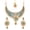 D309 Turquoise, variant on By Touchstone Indian Handcrafted Rhinestone Enamel Jewelry Silver Tone Necklace For Women.