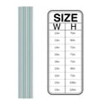 thumbnail image 6 of Teal Grey Striped Table Runner 72 Inches, Modern White Abstract Art Aesthetics Bed Runner Dresser Scarves Tabletop for Indoor Outdoor Parties/Ceremony/Banquet, 13" x 72", 6 of 8