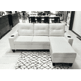 thumbnail image 2 of PU leather Reversible Sectional Sofa With USB Port and Side Pocket, 2 of 2