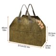 thumbnail image 4 of Sac de Transport en Toile pour Bois de Chauffage, Support de Rangement pour Camping Extérieur, 4 of 5