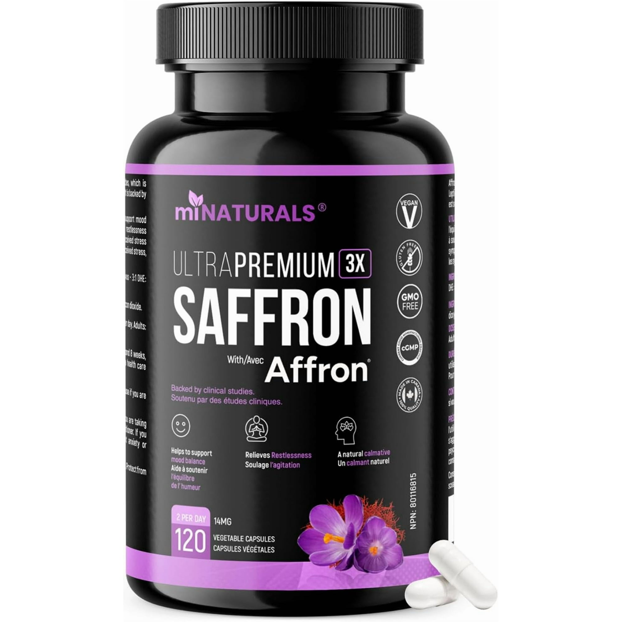 Rosabella Saffron Blend Supplement – Natural Support For Mood, Focus & Mental Clarity (Exp: 01/2027)