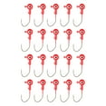 thumbnail image 1 of Colorful Heads with Barbed Hooks – Saltwater/Freshwater Fishing Durable Core Snag Design, 1 of 4