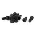 thumbnail image 1 of M10 x 20mm 12.9 Tornillo de máquina de acero aleado con cabeza hexagonal, 10 piezas, color negro, 1 of 2