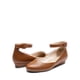 thumbnail image 4 of Zapatos planos para mujer DREAM PAIRS REVONA marrón con correa en el tobillo, 4 of 6