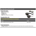 thumbnail image 4 of Marketplace Auto Parts Rear Brake Drum and Brake Shoe 4 Piece Kit - Compatible with 2005-2008 Chevy Silverado 1500, 4 of 4