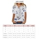 thumbnail image 4 of Camisa de mujer Top Tee Cuello redondo Casual Manga corta Blusa de poliéster para primavera verano Tipo 24 M, 4 of 4