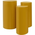 thumbnail image 2 of 3 Pcs Cylinder Stands for Party, Metal Cylinder Pedestal Stand, Cake Flower Table Display Pillars for Wedding Birthday Party Art Decor, 2 of 10