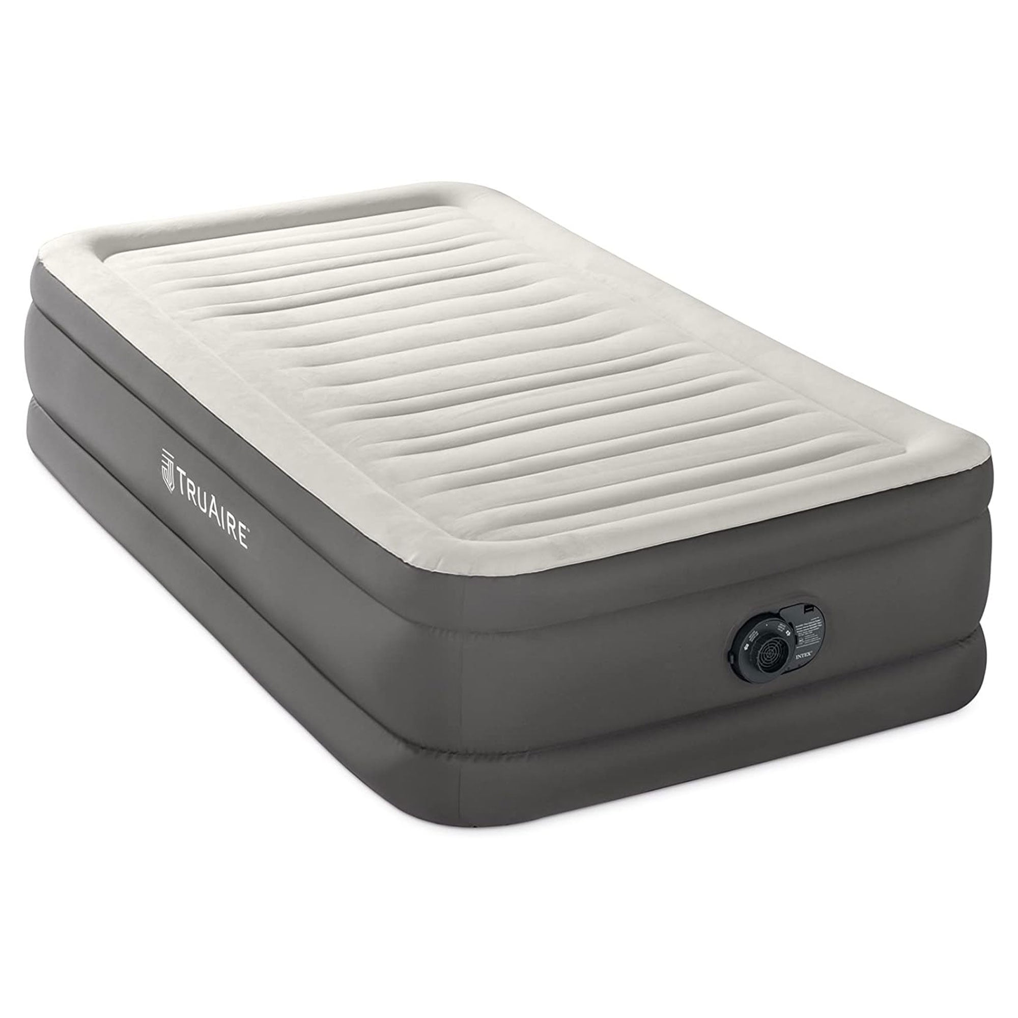 Intex - Dura-Beam Plus Series Comfort-Plush Elevated Airbed, Built