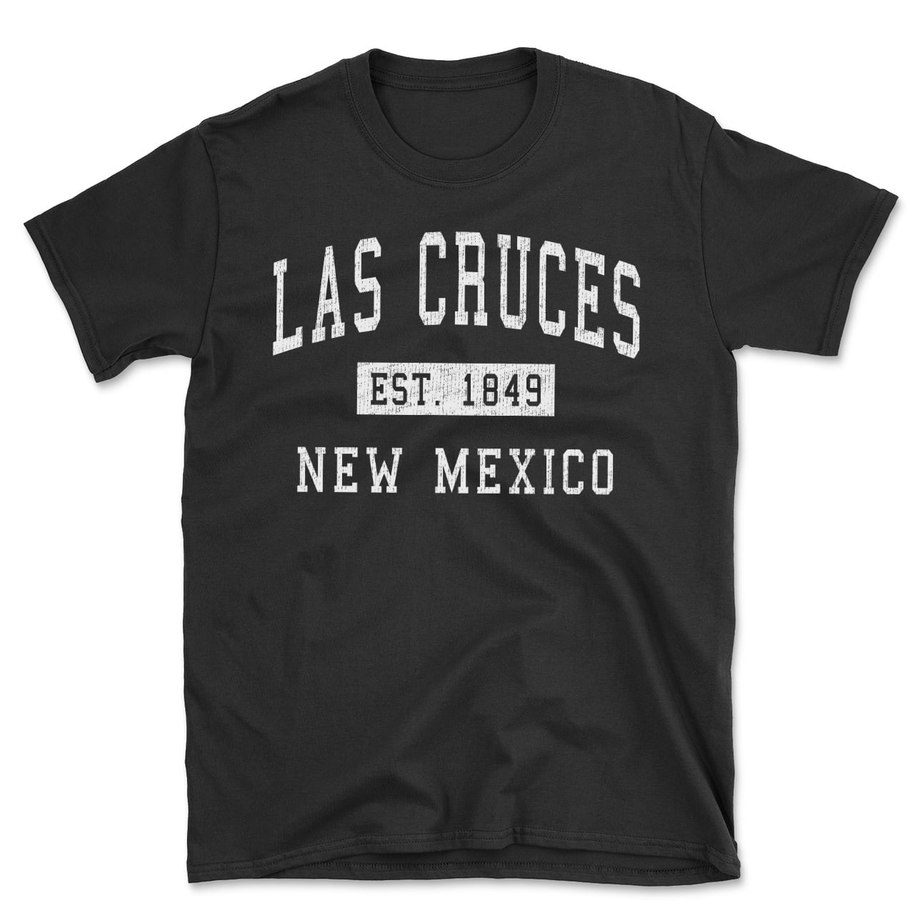 Las Cruces New Mexico Classic Established Men's Cotton T-Shirt - Walmart.com