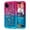Hot Pink+Blue, variant on Case For iPhone 16 Series , Shockproof Protective Phone Cover with Liquid Quicksand Bling Sparkly Phone Case