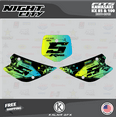 thumbnail image 3 of Kalair GFX Graphics Kit for Kawasaki KX85 (2001-2013) Nightcity Series, 3 of 5