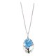 thumbnail image 1 of Eterno y Dama Colgante Tronco Flor Cristal Retro Árbol Vida Collar Doble Cara Collares Europeos Colgantes, 1 of 4