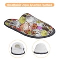 thumbnail image 3 of Fotbe Cute Dogs Puppy Pantuflas Peludas para Mujer con Estampado, Zapatillas de Peluche, Zapatos de Invierno para Casa, Uso Interior y Exterior-Medium, 3 of 8