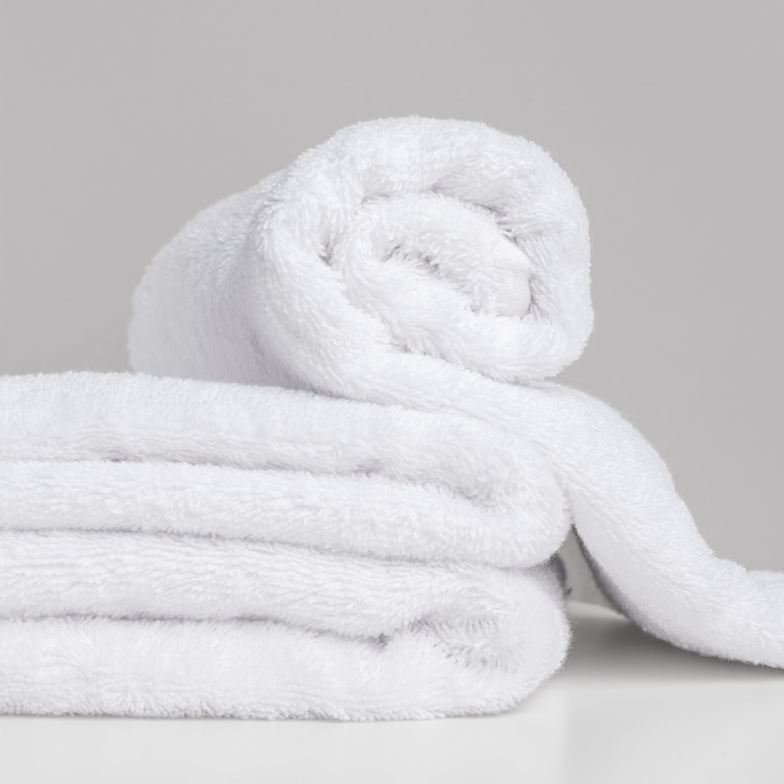 Hitime Bath Towel Sets of 6 Pieces, 2 Bath Towels 2 Hand Towels 2 Washcloths, 100% Cotton Highly Absorbent Towels for Bathroom, Gym, Hotel