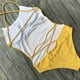 thumbnail image 4 of Cómodo traje de baño de una pieza Mujer vendaje Bikini sin espalda Traje de baño Traje de baño Ropa de playa OAVQHLG3B Store  lin121212, 4 of 4