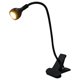thumbnail image 1 of Portable ClipOn LED Desk Lamp for Bedside Reading with Flexible Neck and Eye Protection in Black Adjustable 360 Degree, 1 of 5