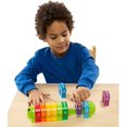 thumbnail image 2 of Juguete Clásico de Contar Caterpillar Melissa & Doug MD-04343 con 10 Segmentos Numerados Madera Infantil, 2 of 2