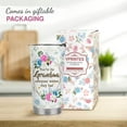 thumbnail image 3 of Gifts for Grandma - Grandma Gifts from Grandchildren - Grandma Christmas Gifts, Grandma Birthday Gifts - 20oz Floral Frame Grandma Stainless Steel Tumbler, 3 of 6