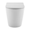 thumbnail image 3 of St. Tropez Back to Wall Concealed Tank Toilet Bowl, Black Hardware, 3 of 14