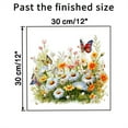 thumbnail image 2 of Furvclv Bathroom Toilet Seat Sticker Butterfly Flower Grass Self-Adhesive Toilet Lid Decals Removable Stickers For Bathroom Restroom Power Switch Home Decor, 2 of 9