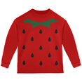 thumbnail image 1 of Costume de Fraise Halloween Rouge T-Shirt à Manches Longues pour Tout-Petit, 1 of 1