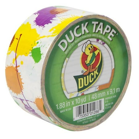 Duck Brand Duct Tape, Paint Splatter