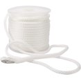 thumbnail image 2 of Nordicaes 3\\/8" x 150' Premium Solid Braid MFP Anchor Line,Best Polypropylene Rope with Stainless Steel Thimble,Working Load Limit 250 lbs;Breaking Strength 1290 lbs, 2 of 5