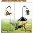 thumbnail image 4 of Mix inch Squirrel Baffle for Bird Feeder Pole Outside Hanging Mount Bird House Guard for Outdoor Shepherd’s Hook Squirrel Baffle, 4 of 6