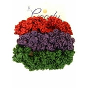 Goody Ouchless Medium Loop Assorted Color Hair Scrunchies - 3 Pcs.