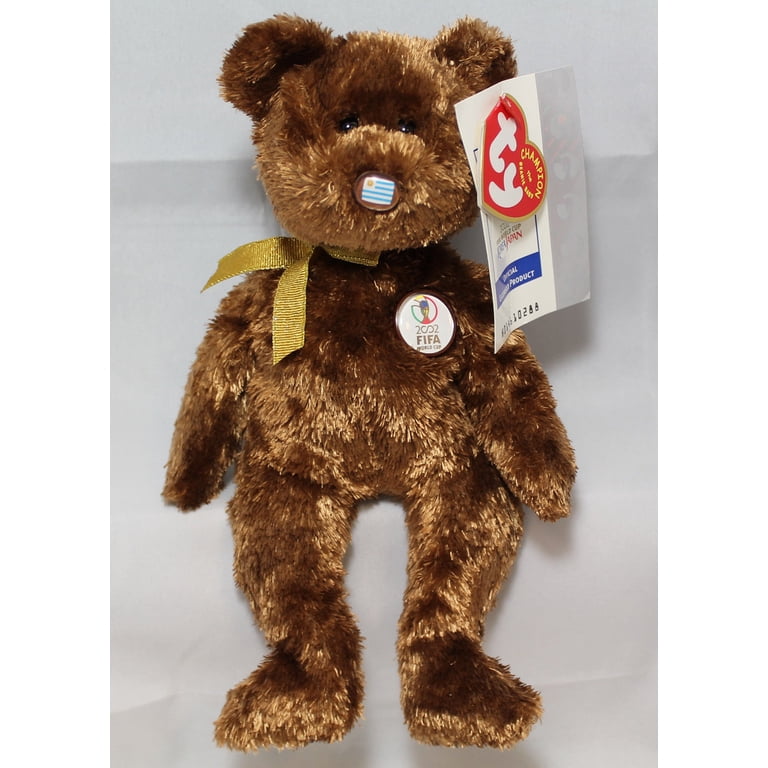 Ty Beanie Baby: Champion Uruguay FIFA World Cup Bear | Stuffed