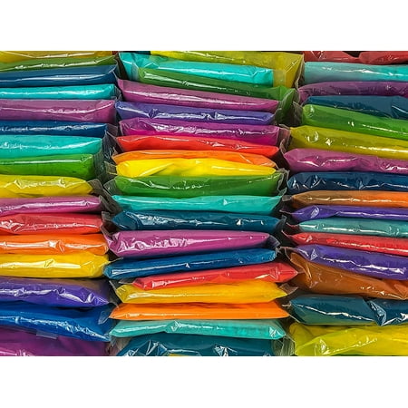 Color Powder Packets by Chameleon Colors ‚Äì 25 Assorted Individual Packets of 10 Colors. Super Sized 100 Gram Bags Give You More Powder and More Color Variety.
