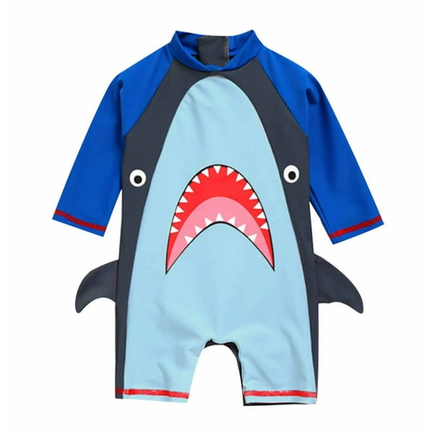 jovati Long Sleeve Bathing Suit Toddler Baby Boys Swimwear Long Sleeve